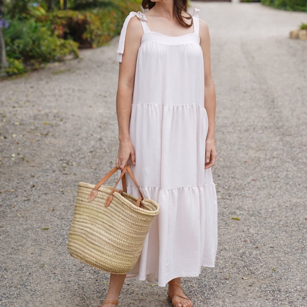 CJLA Cream Brielle Maxi Dress